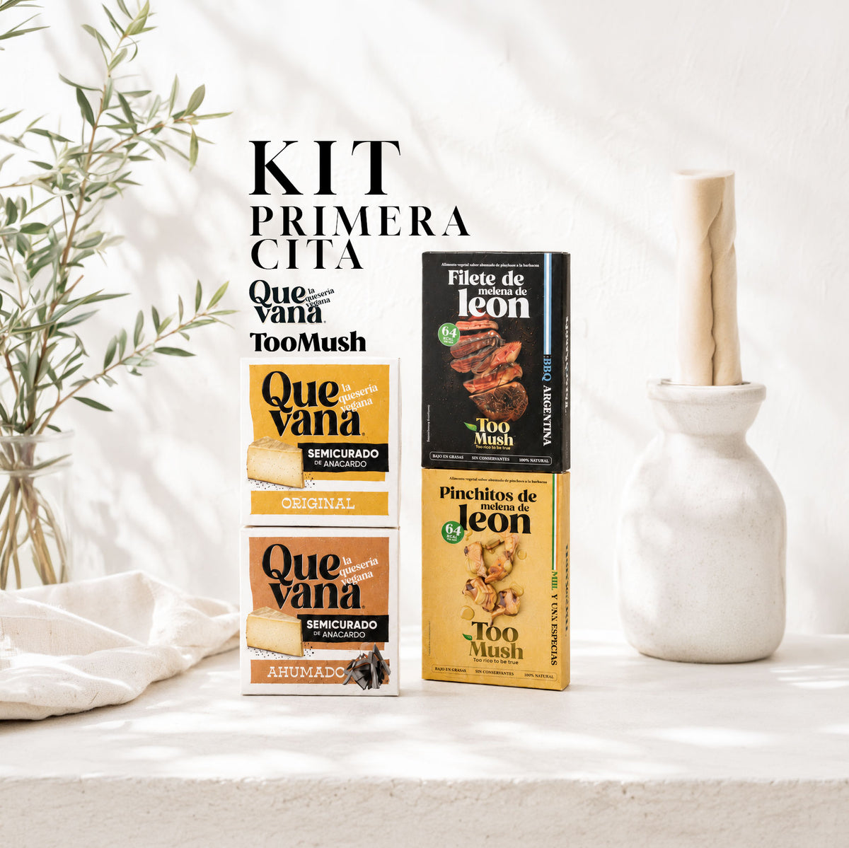 Kit Primera cita: Quevana x Toomush