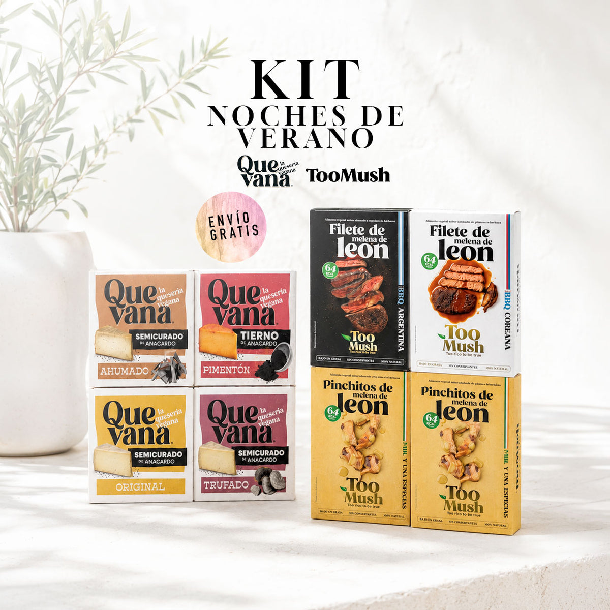 Kit noches de verano: Quevana x Toomush - ¡Envío gratis!
