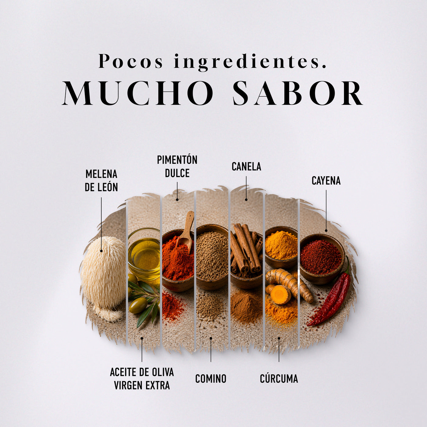 Pinchitos de melena de león - Mil y una especias