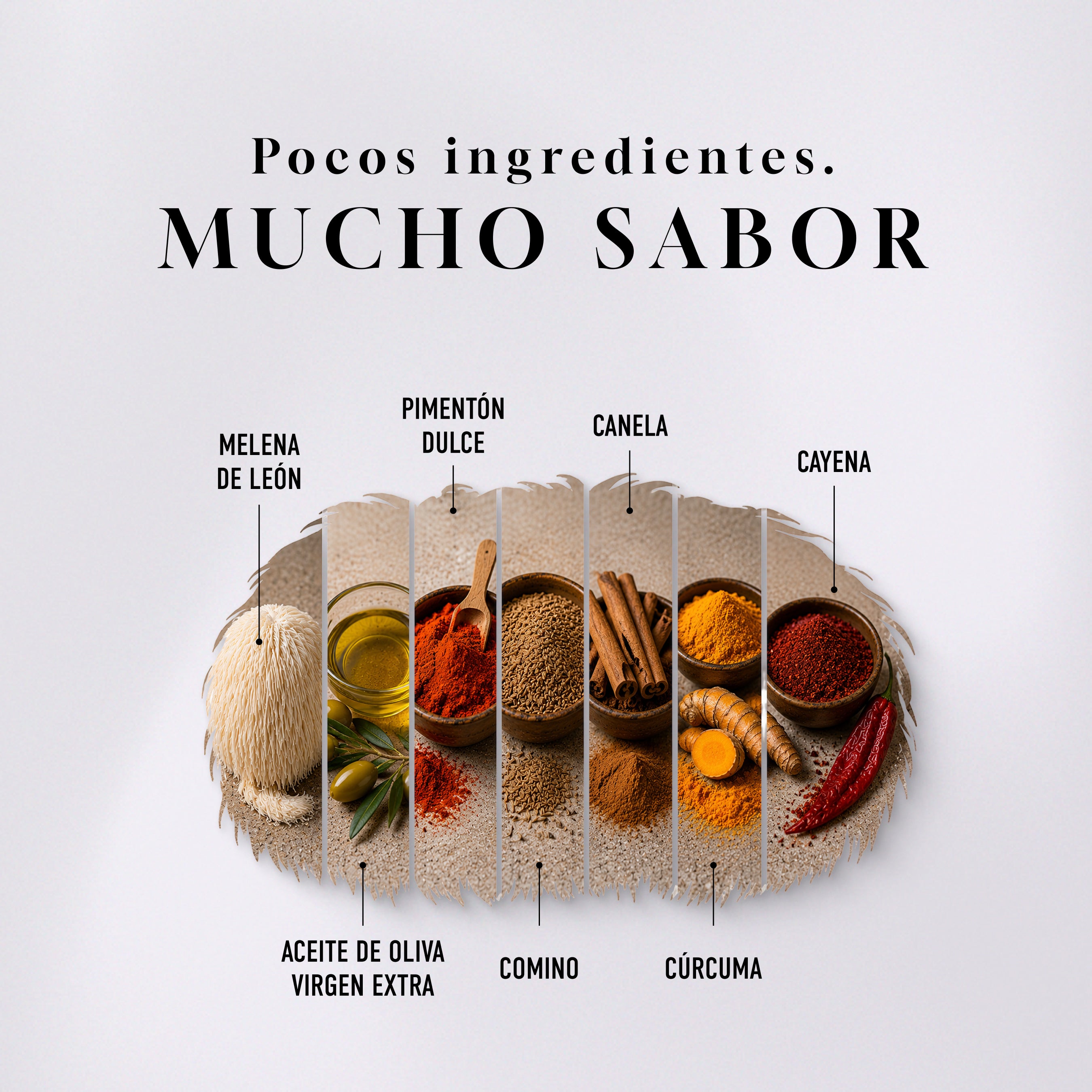 Pinchitos de melena de león - Mil y una especias