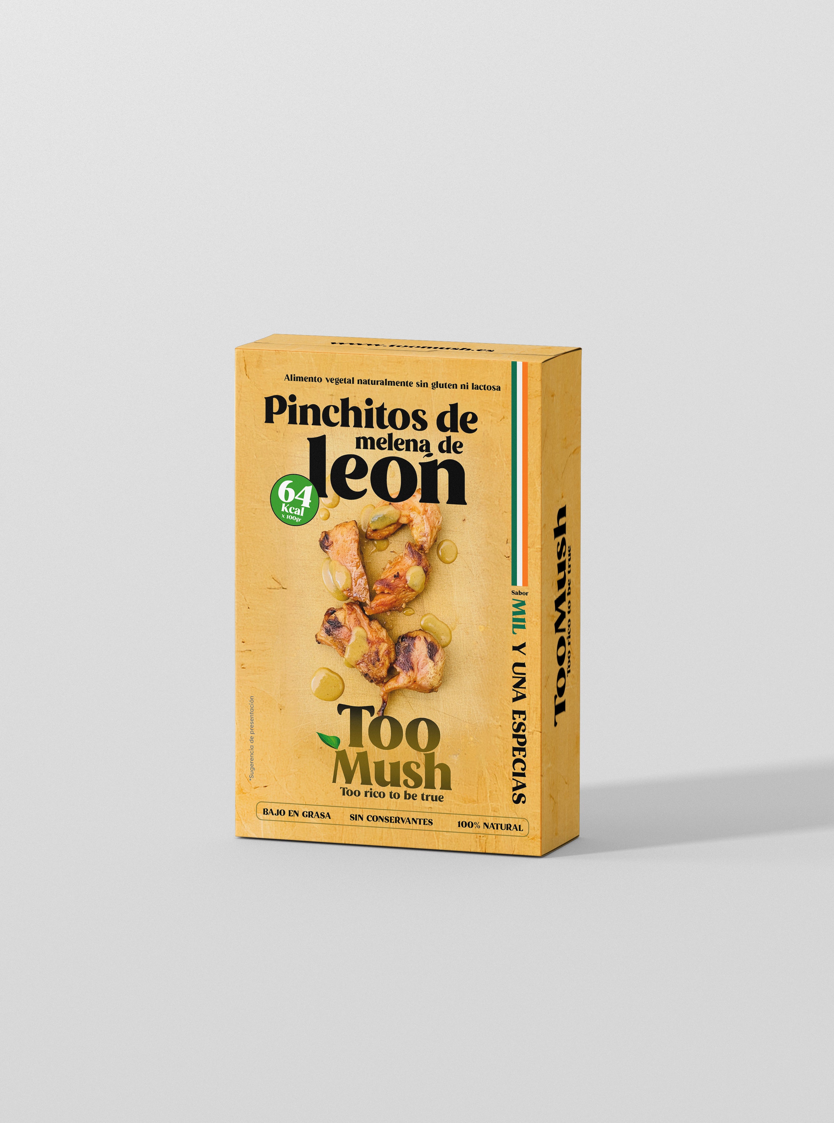 Pinchitos de melena de león - Mil y una especias - 2 raciones